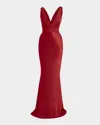 Zhivago Beloved Gown In Animal Print