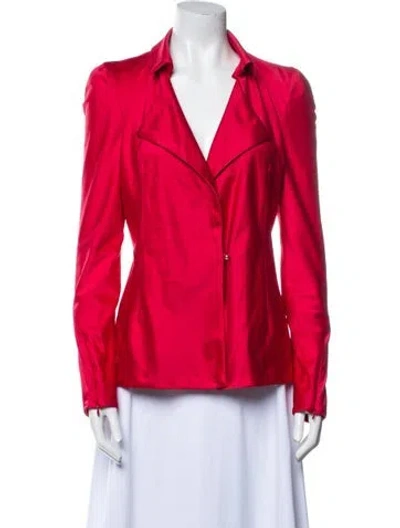 Pre-owned Zhivago Blazer In Red