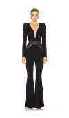 Zhivago Bloom Jumpsuit In Black