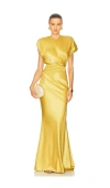 Zhivago Bond Gown In Yellow