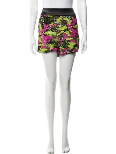 Pre-owned Zhivago Camouflage Print Mini Shorts W/ Tags In Multicolor