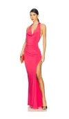 Zhivago Contact Jersey Gown In Coral