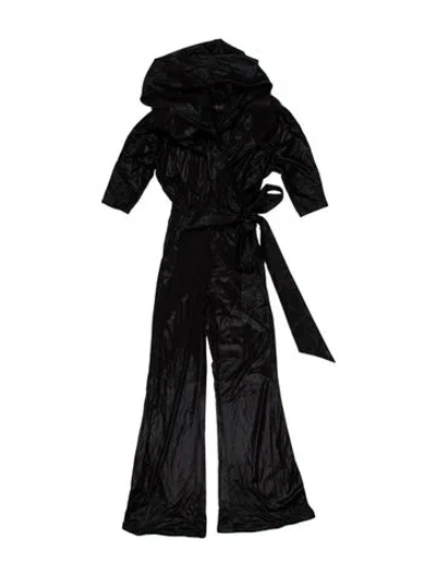 Pre-owned Zhivago Crew Neck Jumpsuit In Black