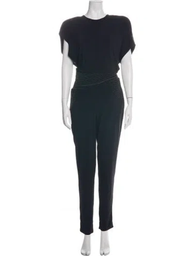 Pre-owned Zhivago Crew Neck Jumpsuit In Black