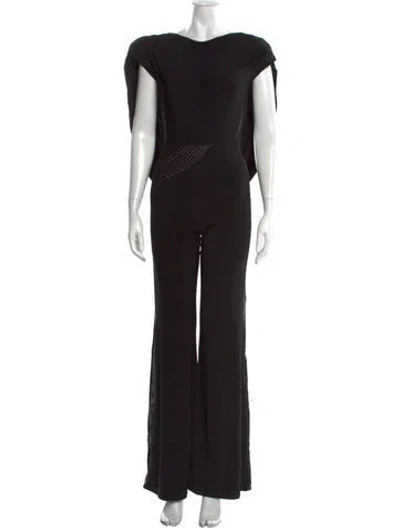 Pre-owned Zhivago Crew Neck Jumpsuit W/ Tags In Black