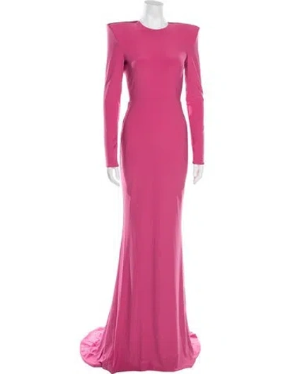 Pre-owned Zhivago Crew Neck Long Dress W/ Tags In Pink