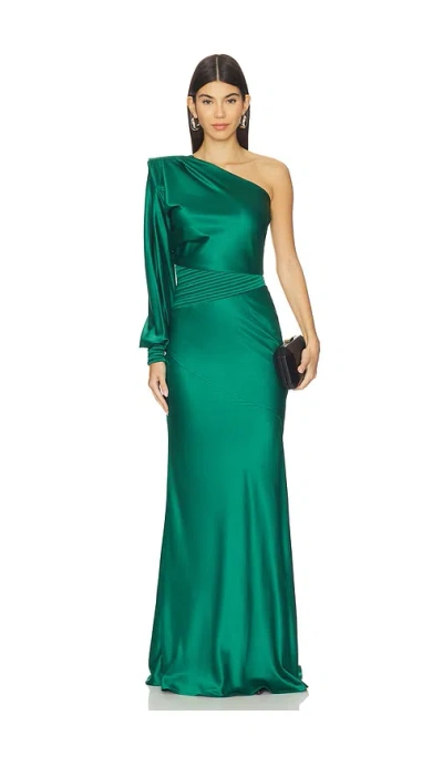 Zhivago Don't Look Now Gown In 翠绿色