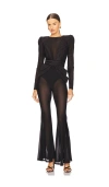 Zhivago Empty Streets Jumpsuit In Black