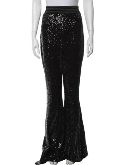 Pre-owned Zhivago Flared Pants In Black