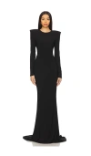 Zhivago Forte Gown In Black