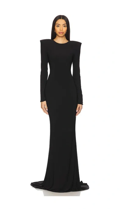 Zhivago Forte Gown In Black