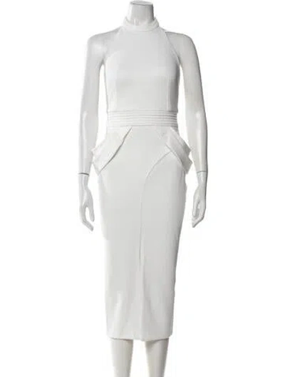Pre-owned Zhivago Halterneck Knee-length Dress W/ Tags In Multicolor
