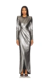 Zhivago I Am The Business Gown In Gunmetal