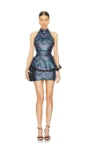 Zhivago Jack Take A Hike Mini Dress In Dragonfly