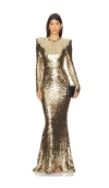 Zhivago Lumen Gown In Gold