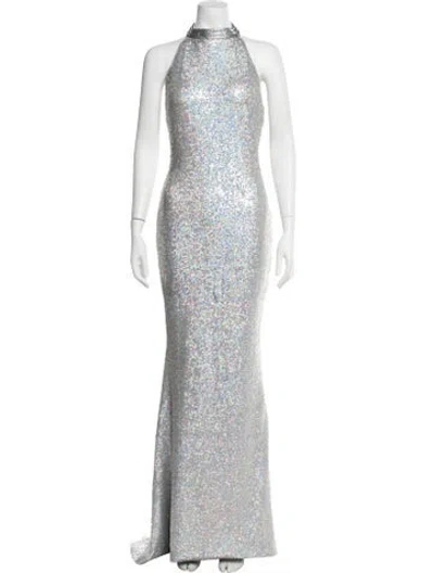 Pre-owned Zhivago Mock Neck Long Dress W/ Tags