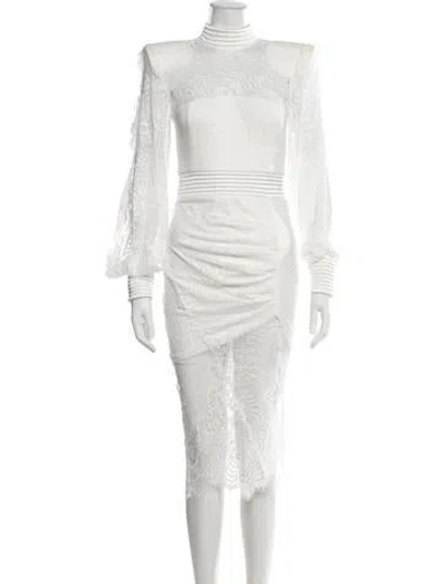 Pre-owned Zhivago Nylon Midi Length Dress W/ Tags In Neutrals