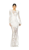 Zhivago Pomme D Amour Gown In White