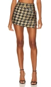 Zhivago Sell Out Skort In Metallic Gold