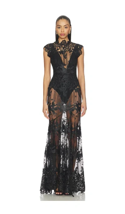Zhivago Stolen Dreams Gown In Black