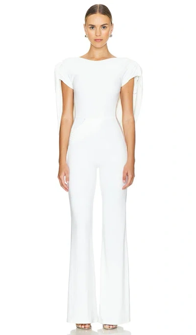 Zhivago Takin' It All Jumpsuit In White