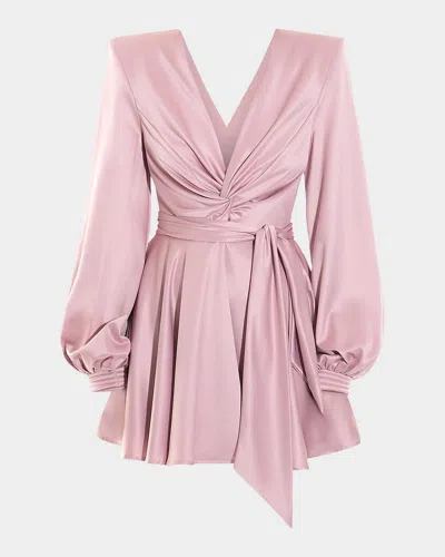 Zhivago The Fading Hour Mini Dress In Blush