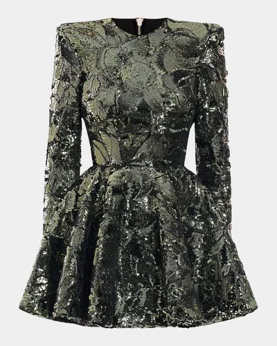 Zhivago This Is Not Her Mini Dress In Green
