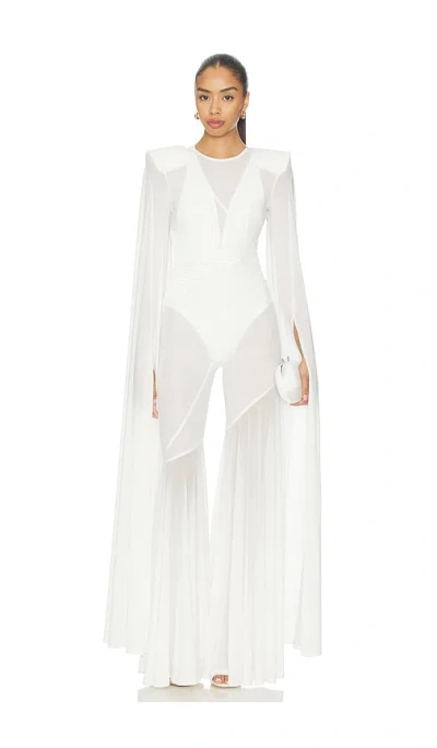 Zhivago Truth And Beauty Jumpsuit In White