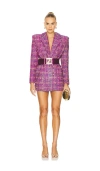 Zhivago Twice As Quit Blazer Dress In Damask