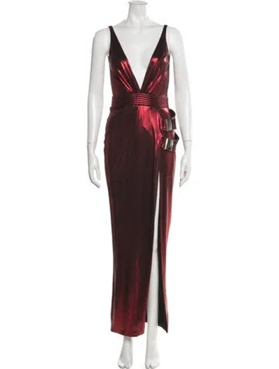 Pre-owned Zhivago V-neck Long Dress