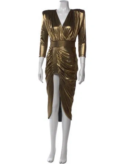 Pre-owned Zhivago V-neck Long Dress