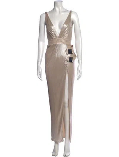Pre-owned Zhivago V-neck Long Dress