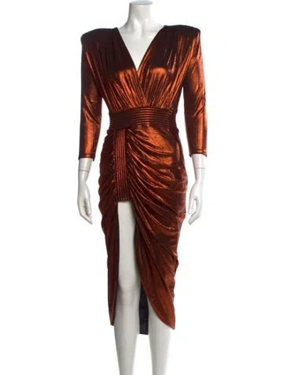 Pre-owned Zhivago V-neck Midi Length Dress