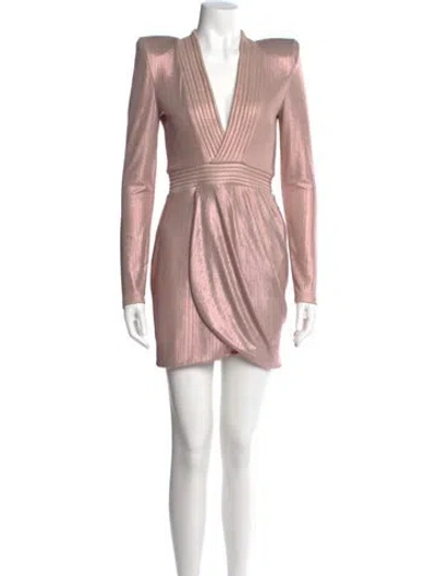 Pre-owned Zhivago V-neck Mini Dress