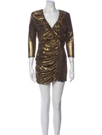 Pre-owned Zhivago V-neck Mini Dress