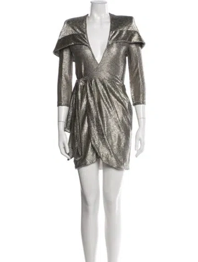 Pre-owned Zhivago V-neck Mini Dress
