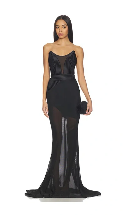 Zhivago We Cast Shadow Gown In Black