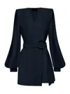Zhivago Women's Cala Conta Satin Minidress In Black