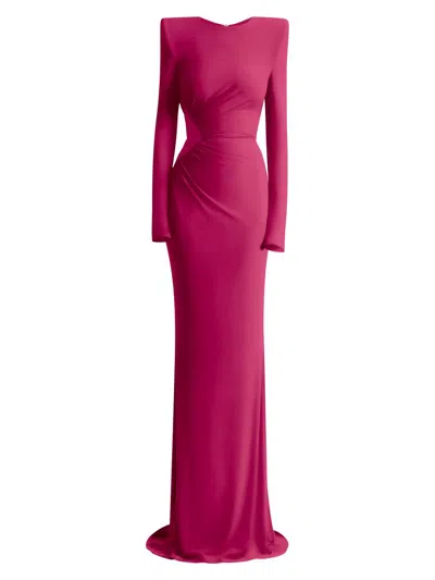 Zhivago Women's Echoes Of Self Ruched Body-con Gown In Pink