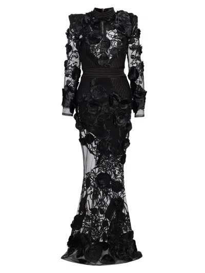 Zhivago Women's One More Kiss Dear Gown In Black