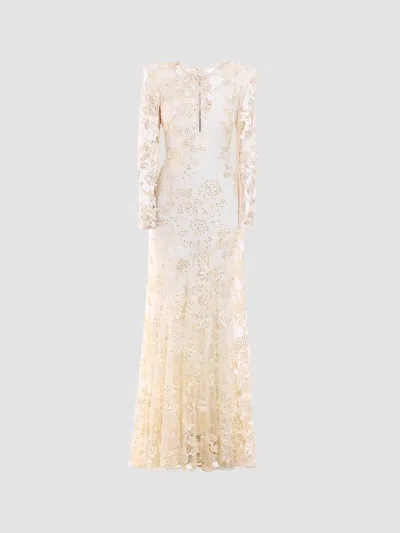 Zhivago Women's Poetry Remains Sequin-embellished Mermaid Gown In Neutral
