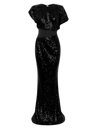Zhivago Women's Prefall 24 Bond Sequin Gown In Black