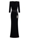 ZHIVAGO WOMEN'S RIOT'S HOPE EMBELLISHED COWLNECK GOWN