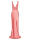 Zhivago Women's Signature Beloved Sleeveless Satin Gown In Pink