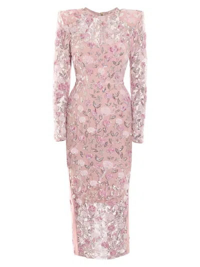 Zhivago The Death Of Roses 2 Pc Gown In Multi