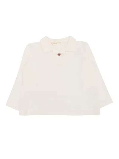 Zhoe &amp; Tobiah Kids' Polo In White
