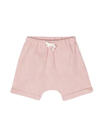 Zhoe &amp; Tobiah Babies' Shorts Con Coulisse In Pink