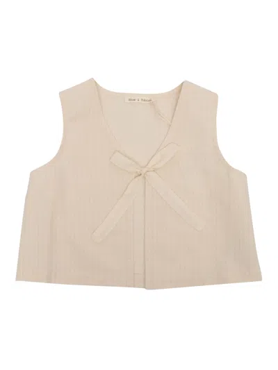 Zhoe &amp; Tobiah Kids' Vest In Sand