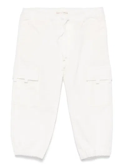 Zhoe & Tobiah Kids' Cargo Pants In White