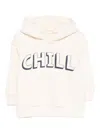 Zhoe & Tobiah Chill Hooded Sweater In Brown
